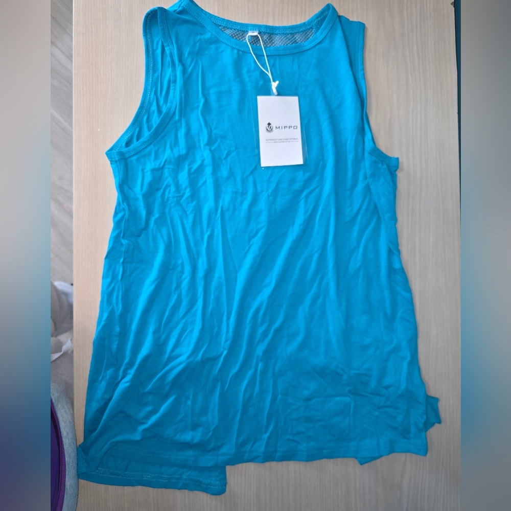 Women's Teal Tank Top